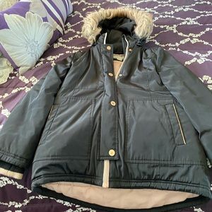 Little girls size 10/12 mk coat